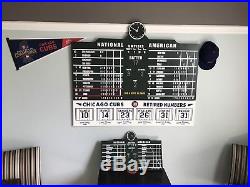 Wrigley Field Scoreboard Chicago Cubs Collectible Sign Memorabilia MLB 24 Wide
