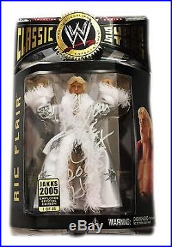 Wwe Classic Superstars Ric Flair Hand Signed 1 Of 25 1/25 Toy Figure With Coa