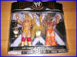 Wwe Hulk Hogan & Ultimate Warrior Dual Signed Classic Superstars Onsite Proof