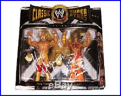 Wwe Ultimate Warrior And Hulk Hogan Hand Signed Classic 2 Pack With Proof & Coa