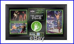 Wwe Wrestlemania 30 John Cena Hand Signed Commemorative Plaque Coa