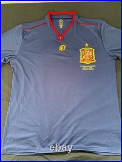 Xavi Signed Spain Football Shirt