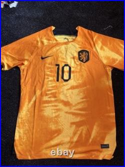 Xavi Simons Signed Netherlands Shirt With COA Spurs