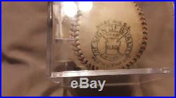 Yankees Babe Ruth & Lou Gehrig Signed 1926 Ban Johnson Oal Baseball with COA