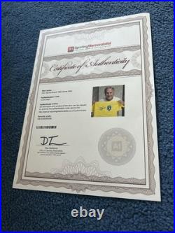 Zico Signed Brazil 1982 Fifa World Cup Shirt A1 Sporting Memorabilia COA